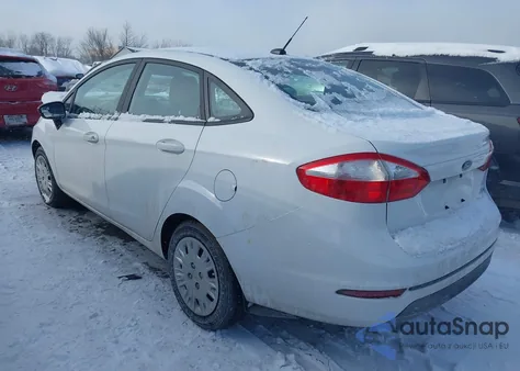 2016 Ford Fiesta S из США, поврежденный, VIN 3FADP4AJ1GM126926